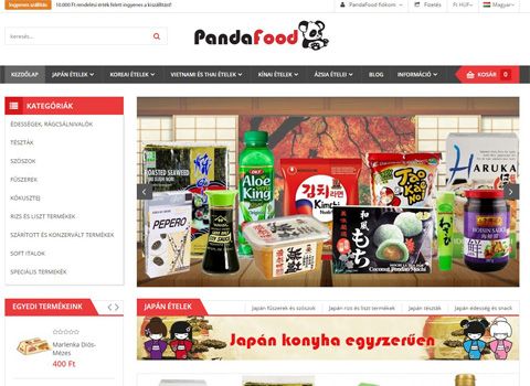 Pandafood - ételkiszállítás